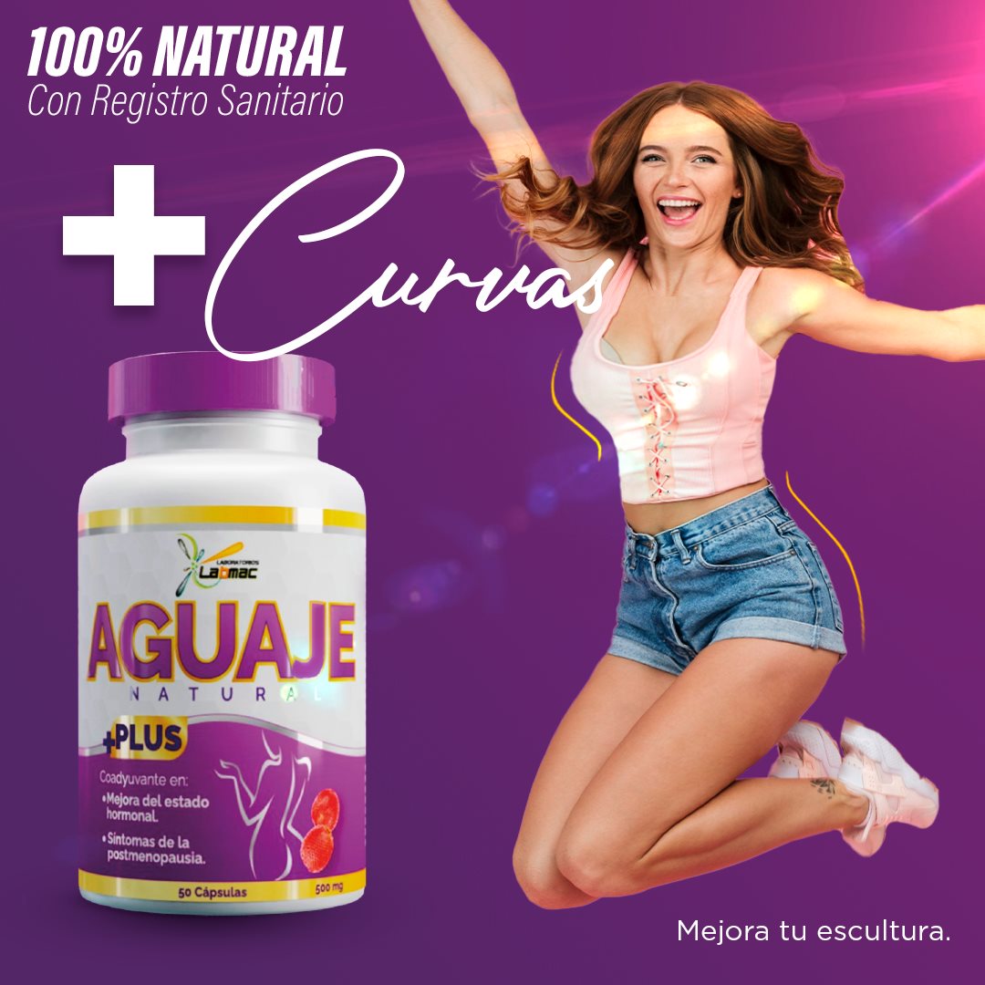 AGUAJE PLUS NATURAL (50 CAPS)
