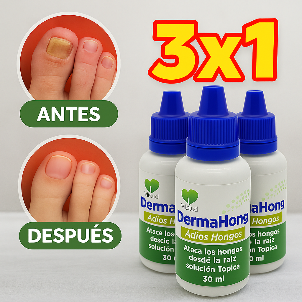 DERMAHONG- ADIOS HONGOS✅ 3X1🔥