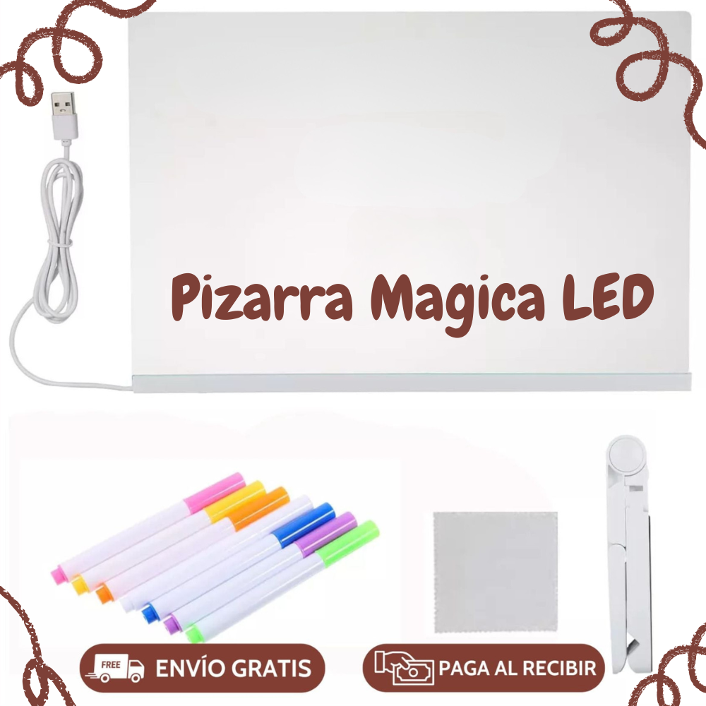 Pizarra Mágica LED - ¡Ilumina tu Creatividad! 😍PRODUCTO EN TENDENCIA😍