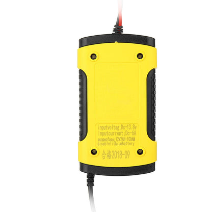 Cargador Inteligente de Batería de Auto 12V - ¡Revitaliza tus Baterías!