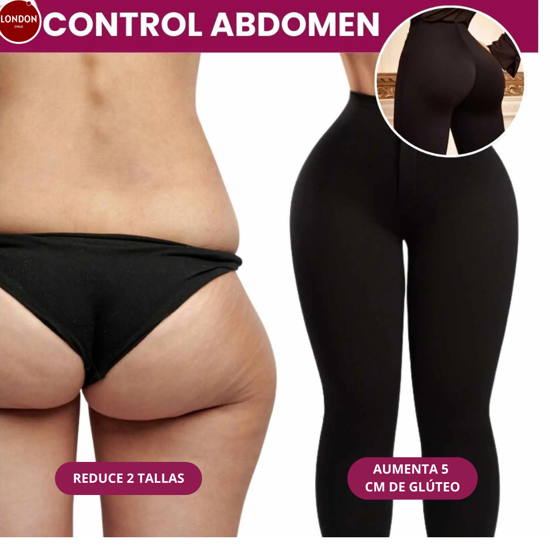 PowerShape™ – Leggings Moldeadores con Efecto Push-Up | Paga al Recibir 🍑✨