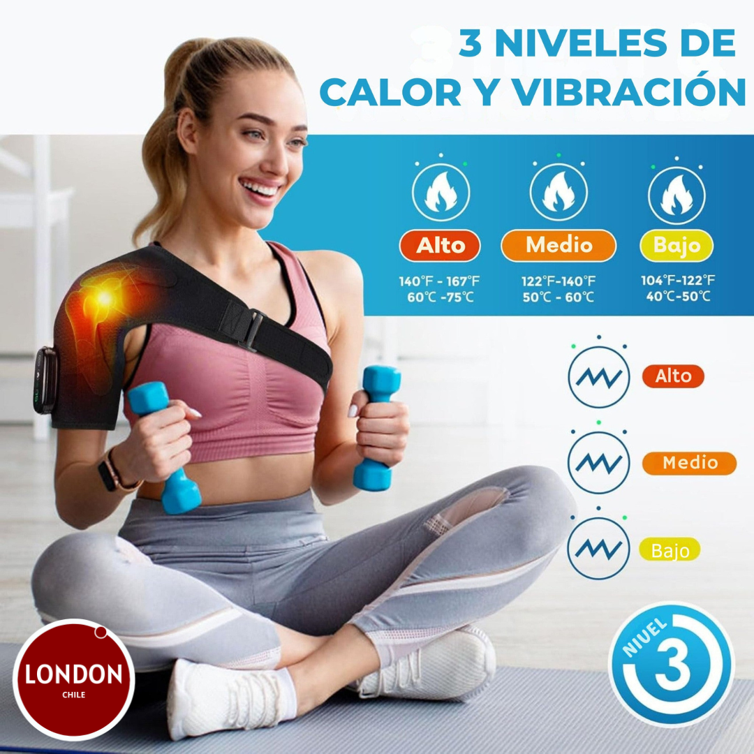 HeatShoulder™ Alivio para Tu Hombro con Calor Terapéutico | Pago al Recibir 🔥💪