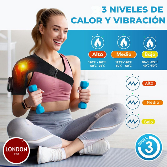 HeatShoulder™ Alivio para Tu Hombro con Calor Terapéutico | Pago al Recibir 🔥💪