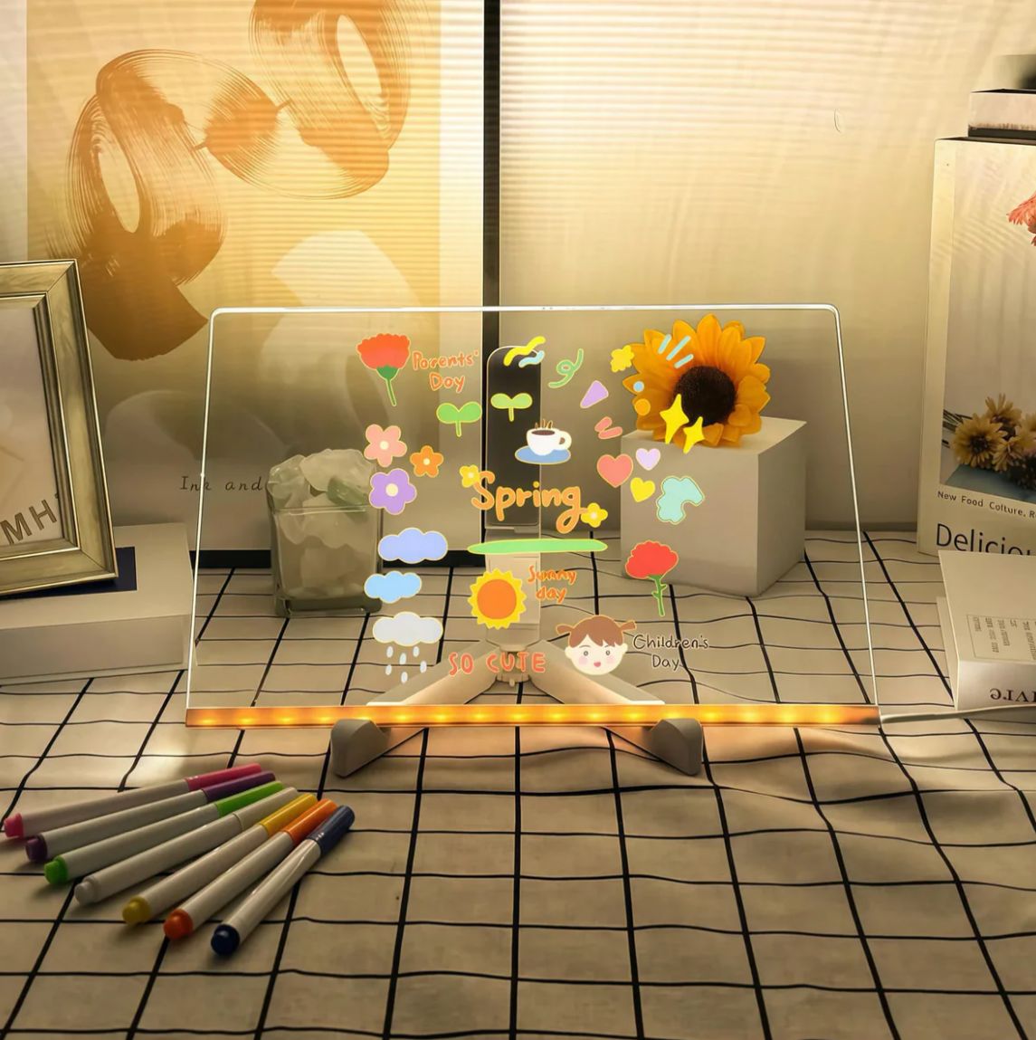 Pizarra Mágica LED - ¡Ilumina tu Creatividad! 😍PRODUCTO EN TENDENCIA😍