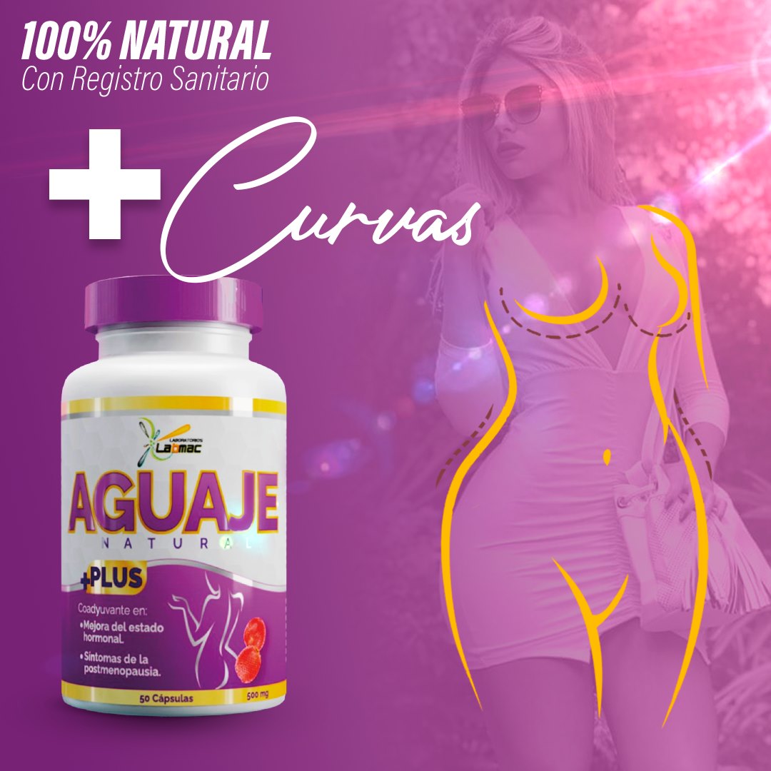 AGUAJE PLUS NATURAL (50 CAPS)