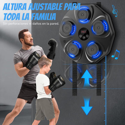 BoxBeat | Tablero de boxeo musical - GRATIS guantes de box