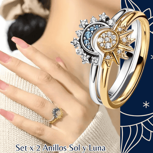 ANILLOS SOL Y LUNA
