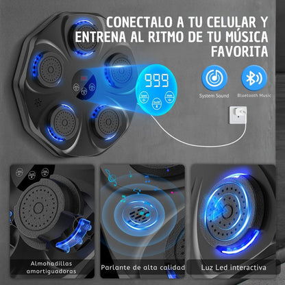 BoxBeat | Tablero de boxeo musical - GRATIS guantes de box