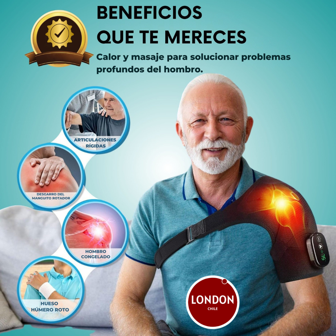 HeatShoulder™ Alivio para Tu Hombro con Calor Terapéutico | Pago al Recibir 🔥💪