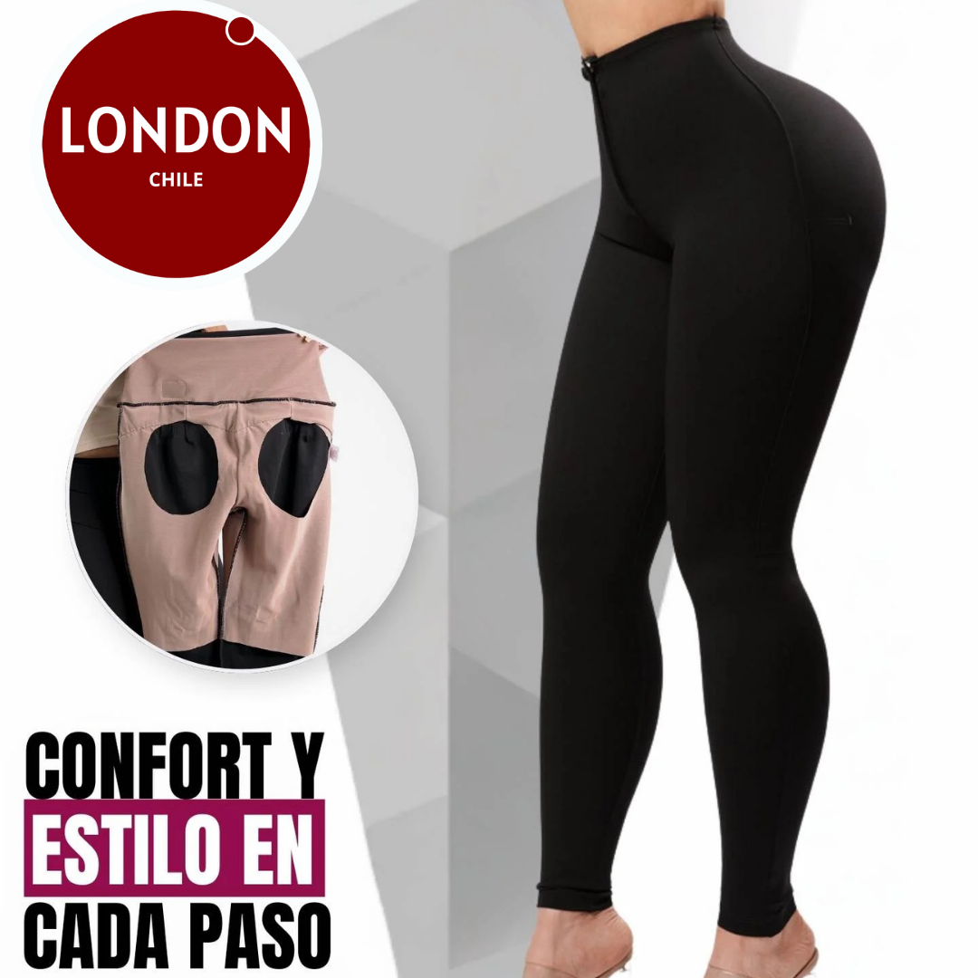 PowerShape™ – Leggings Moldeadores con Efecto Push-Up | Paga al Recibir 🍑✨