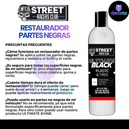 COMBO restaurador + abrillantador vehiculo