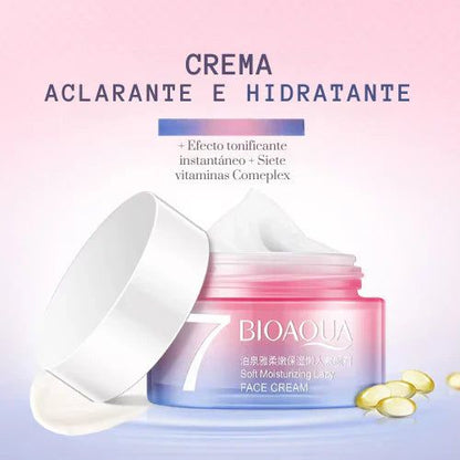 BioAqua V7 🌸 Crema para Manchas — Unifica el Tono e Hidrata en Profundidad ⭐