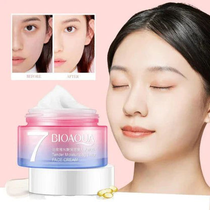 BioAqua V7 🌸 Crema para Manchas — Unifica el Tono e Hidrata en Profundidad ⭐