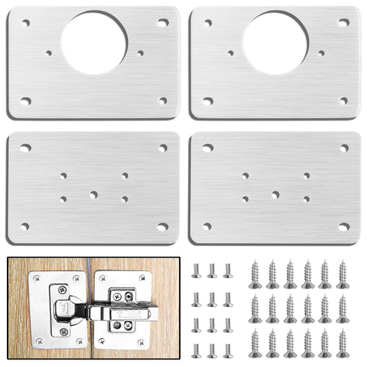 PACK DE 5 PLACAS LATERALES DE BISAGRA