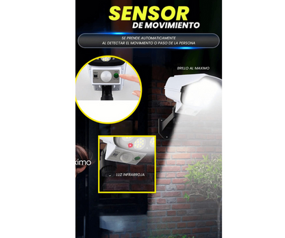 Foco Solar Tipo Cámara