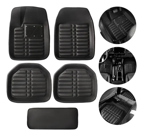 Moqueta de Auto Universal Pvc 5 Piezas