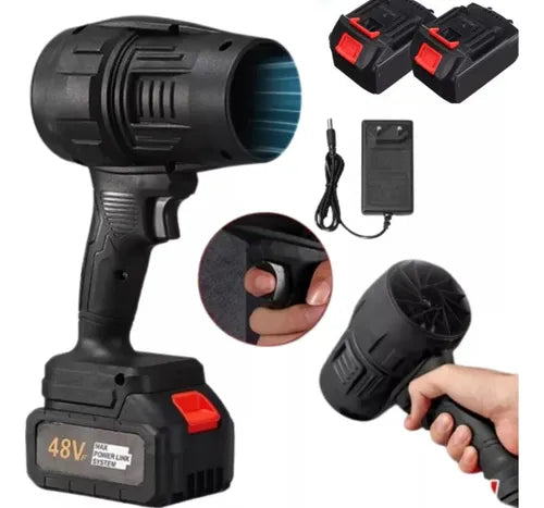 Sopladora TurboClean con Baterías de Larga Duración