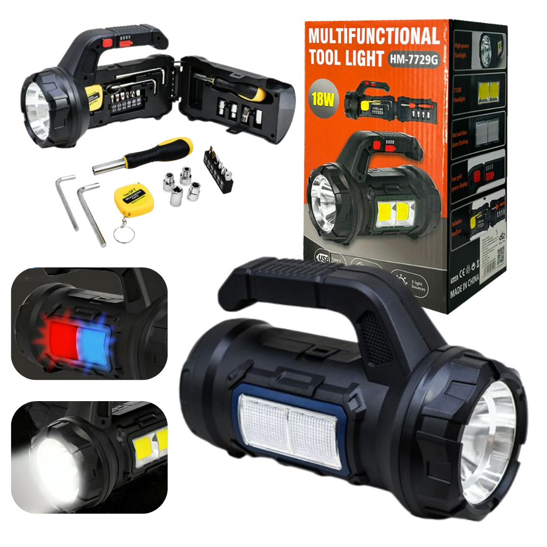 Linterna Pro Multi-Herramienta