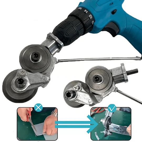 ADAPTADOR PARA CORTAR LAMINAS DE METAL