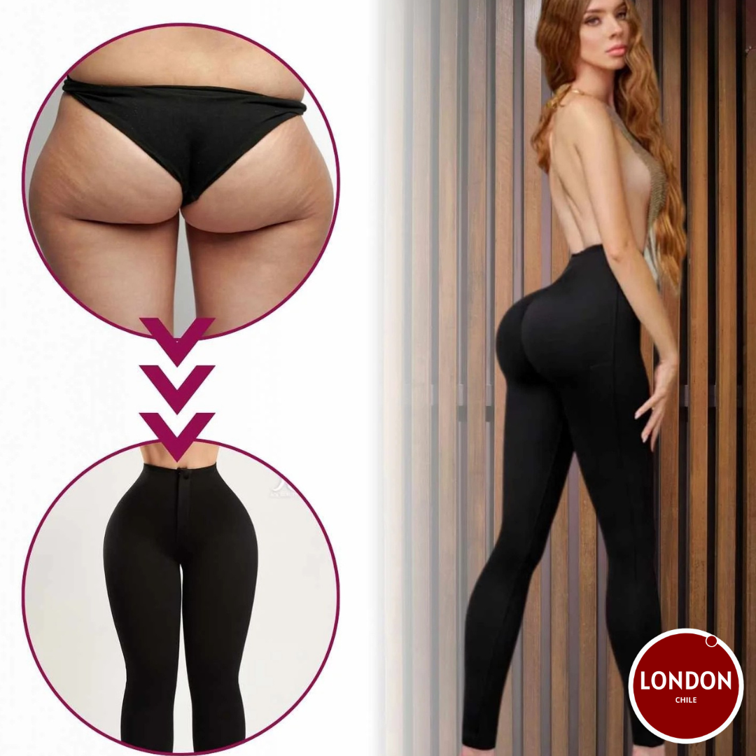 PowerShape™ – Leggings Moldeadores con Efecto Push-Up | Paga al Recibir 🍑✨