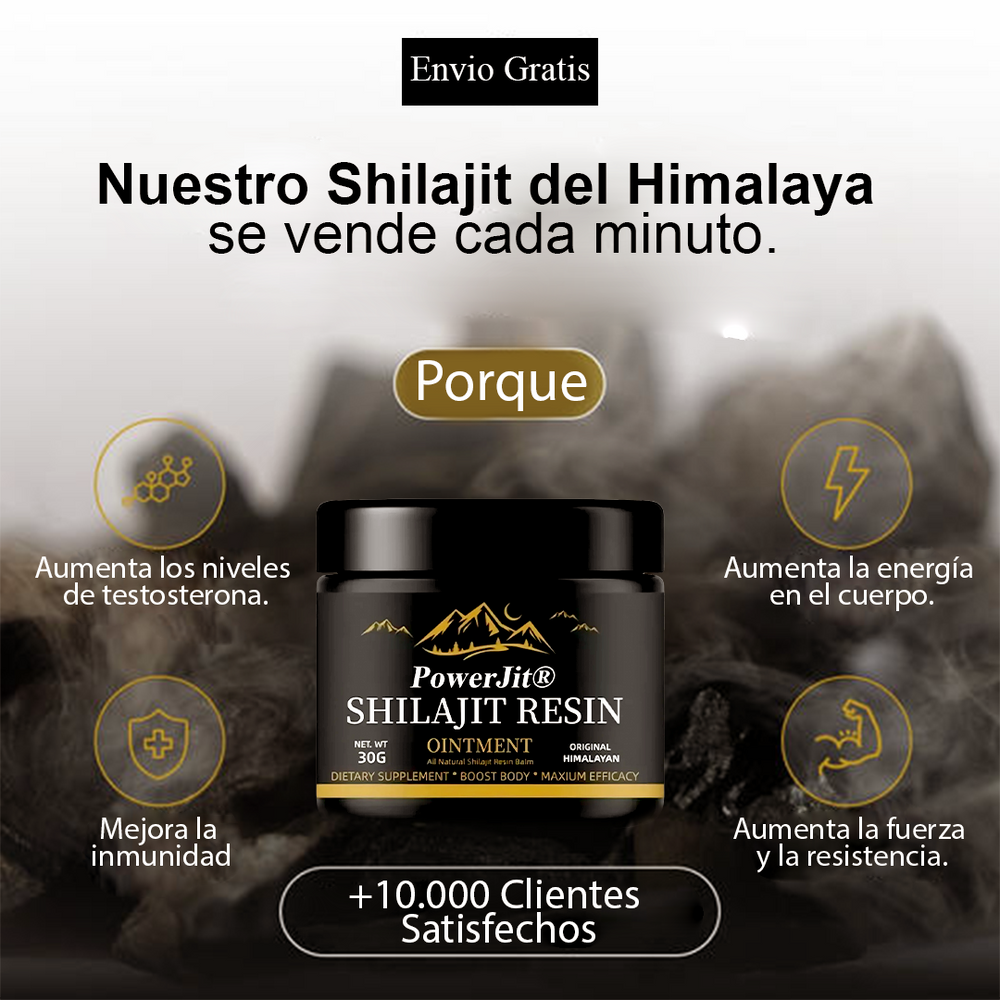 SHILAJIT - Energía Ancestral Shilajit
