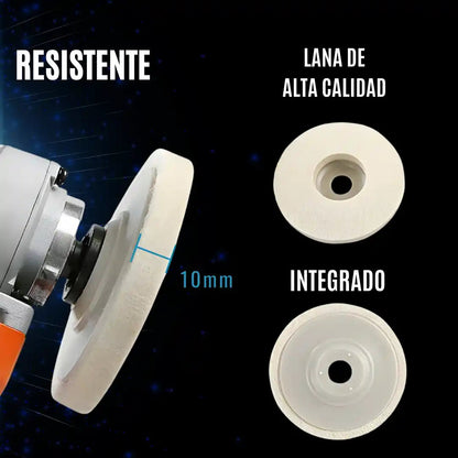 Disco Pulidor de Lana Brillante (3 X $25)