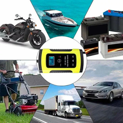 Cargador Inteligente de Batería de Auto 12V - ¡Revitaliza tus Baterías!